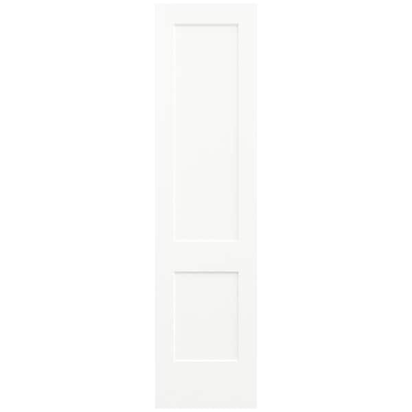 JELD-WEN 24 in. x 96 in. Monroe White Painted Smooth Solid Core Molded Composite MDF Interior Door Slab