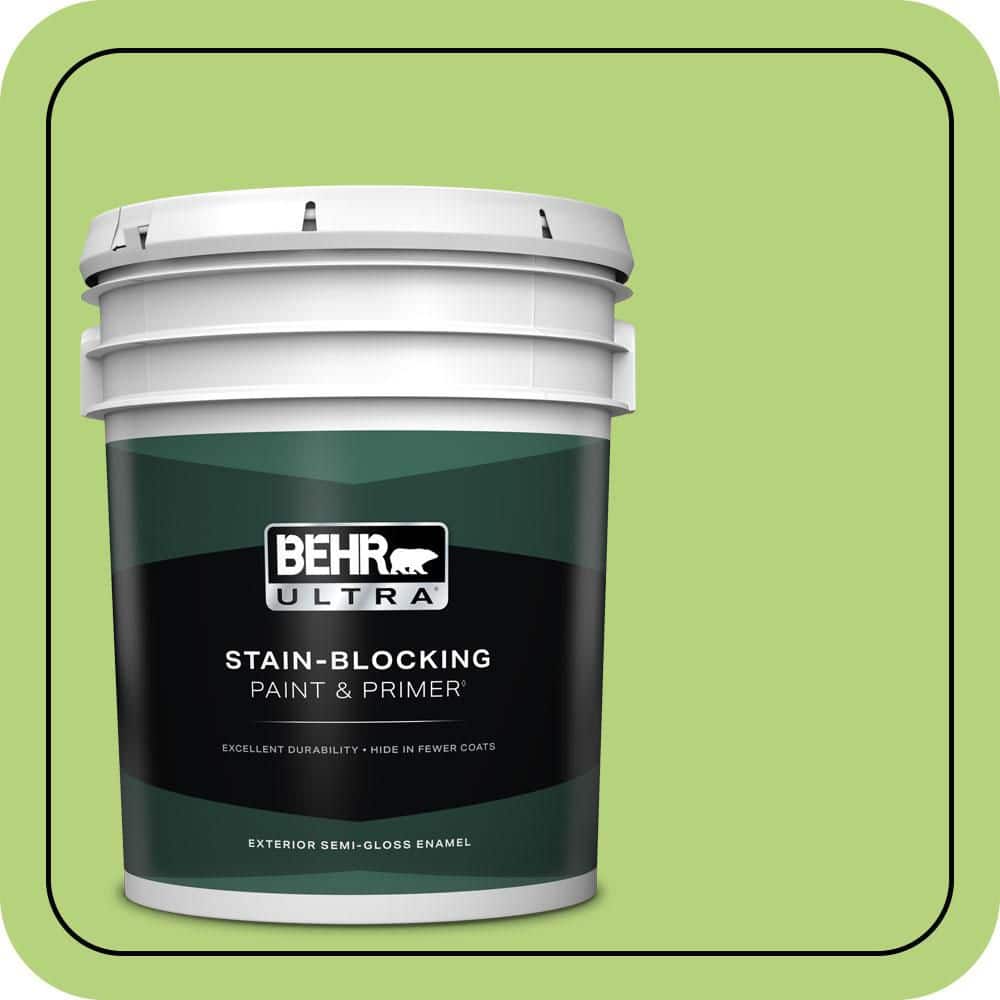 5 gal. #420B-4 Tart Apple Semi-Gloss Enamel Exterior Paint & Primer price history on PriceWatchPro