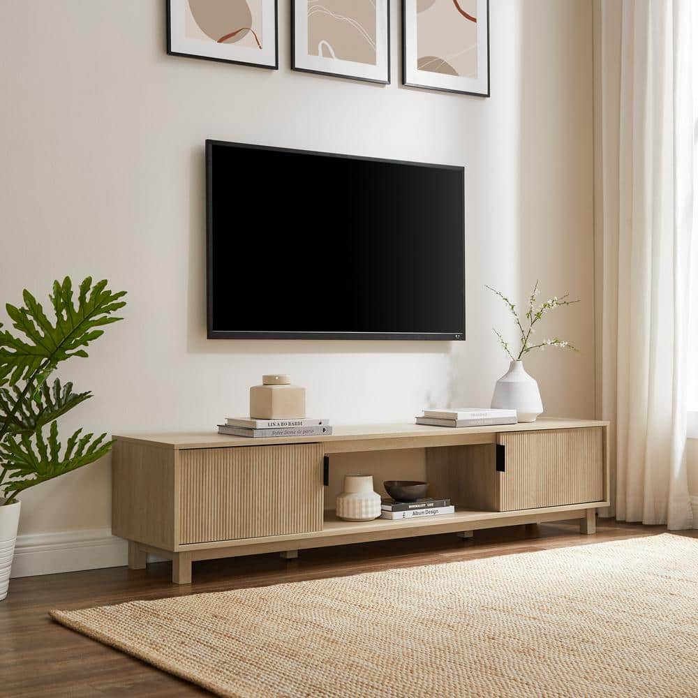 Oak television stands discount