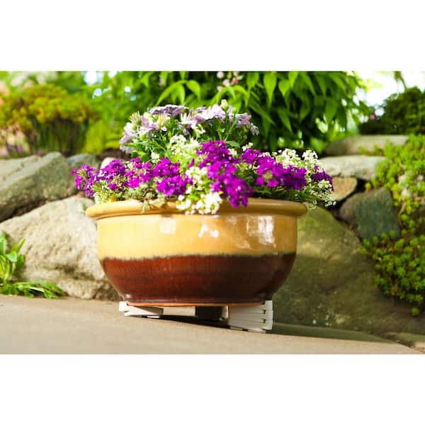 14-Qt STACK-A-POT Tiered Stackable HANGING Planter Pots BROWN Flowers –  Tarlton Place