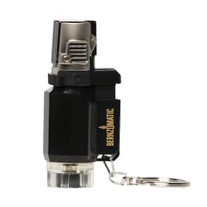 0.17 oz. Self-Lighting Butane Pocket Torch with High Intense Wind Resistant Flame
