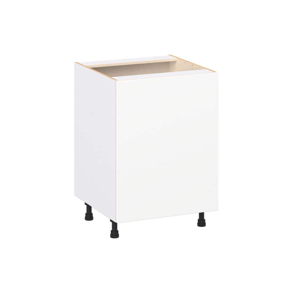 Timberline 24 in. W x 24 in. D x 34.5 in. H Assembled Slab Full Height Door Base Kitchen Cabinet in Bright White price history on PriceWatchPro