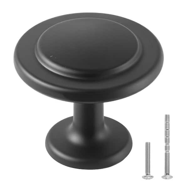 black knobs for dresser VEVOR Cabinet Knobs,1.22 in. Zinc Alloy Drawer Pulls&Door Handles, Mushroom Kitchen Solid Handles,30 Pack CJXNJDMGT30PK8WBN001V0-251106 Availability:Available now the handle easily matches Size:7W 40 Fun And Unique