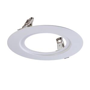 SPEX Lighting - 6 in. Whate Reduction Ring for 4 in. Gimbal Recessed Fixtures