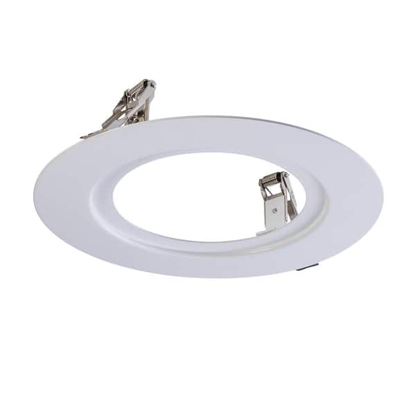 Liteline SPEX Lighting - 6 in. Whate Reduction Ring for 4 in. Gimbal Recessed Fixtures