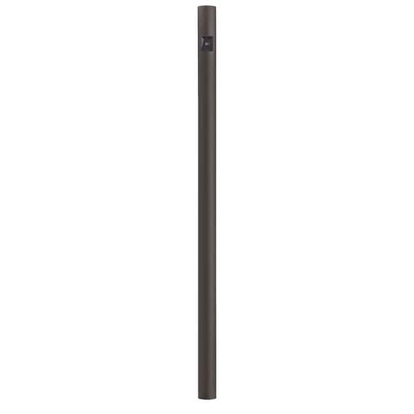 8 ft. Bronze Outdoor Direct Burial Lamp Post with Dusk to Dawn Photo Sensor fits 3 in. Post Top Fixtures