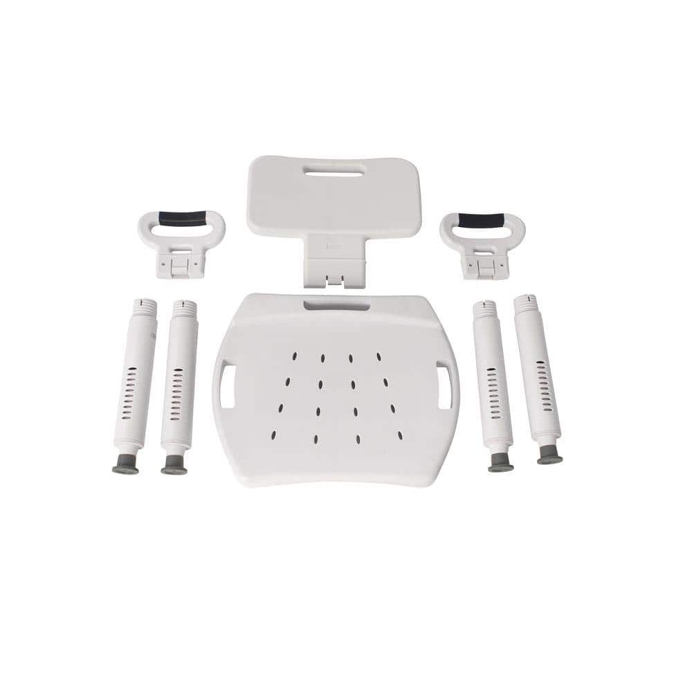 Drive Medical Bath Bench with Back and Arms