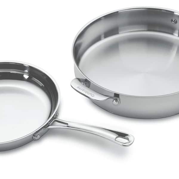 Cuisinart Contour Stainless 1 Quart Saucepan with Cover