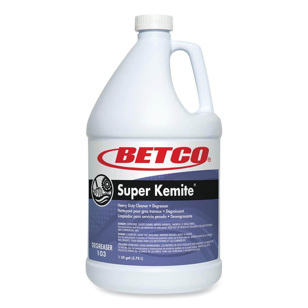 Betco 1 Gal. Cherry Scent Super Kemite Butyl Degreaser, Bottle (4-Pack) -  BET1030400