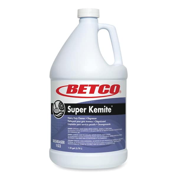 Betco 1 Gal. Cherry Scent Super Kemite Butyl Degreaser, Bottle (4-Pack)