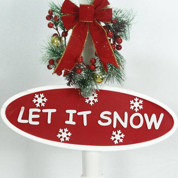 Christmas Wreath Stand St. Nicholas Square 33 in. Tall Adjustable Holiday