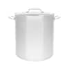 Concord 5 qt. Stainless Steel Stock Pot with Glass Lid NST20-5 - The Home  Depot