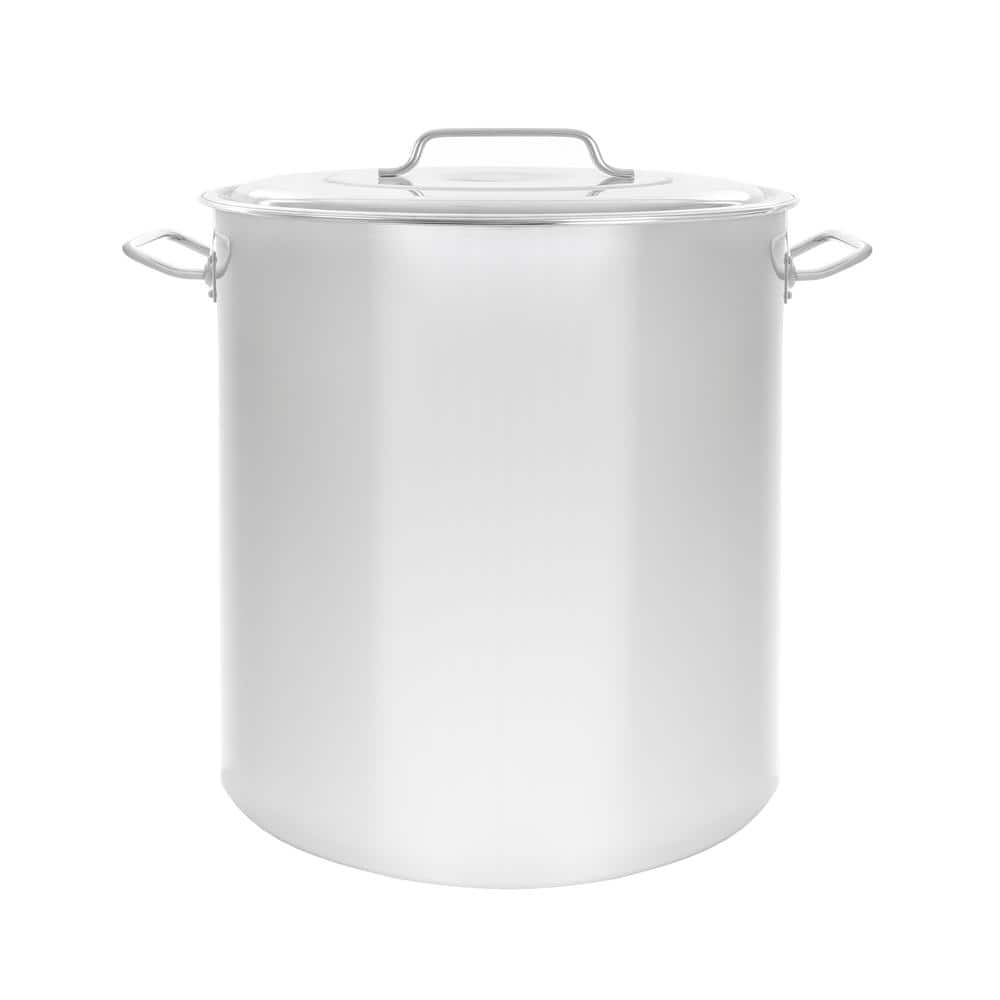 30 Quart Aluminum Stock Pot with Drain Spigot - Metal Fusion, Inc.