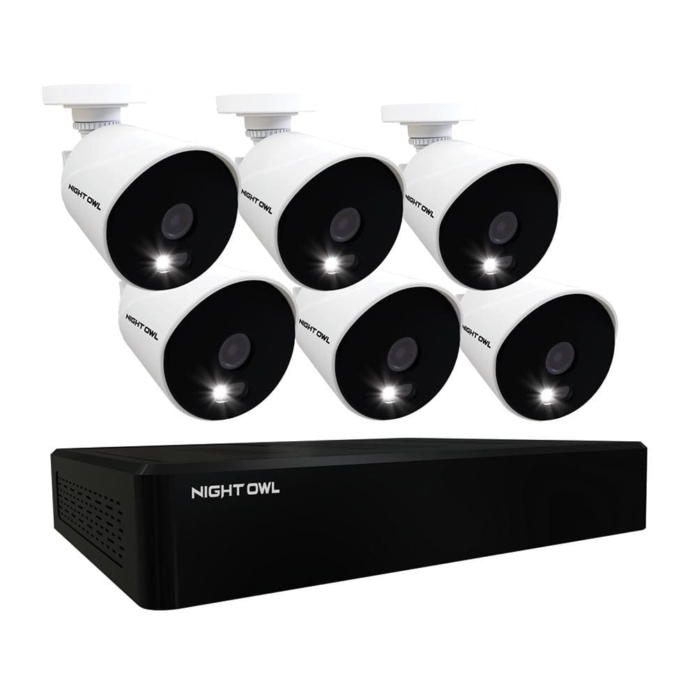 Wired night deals owl security cameras