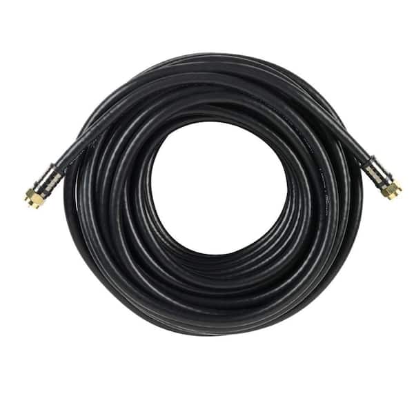 Commercial Electric 50 ft. RG-6 Quad Shielded Coaxial Cable