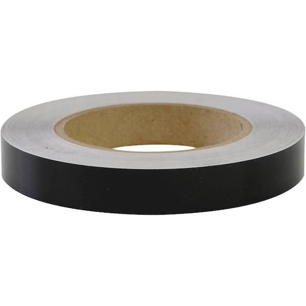 Seachoice 1/2 in. x 50 ft. Self-Adhesive Boat Striping Tape, Black