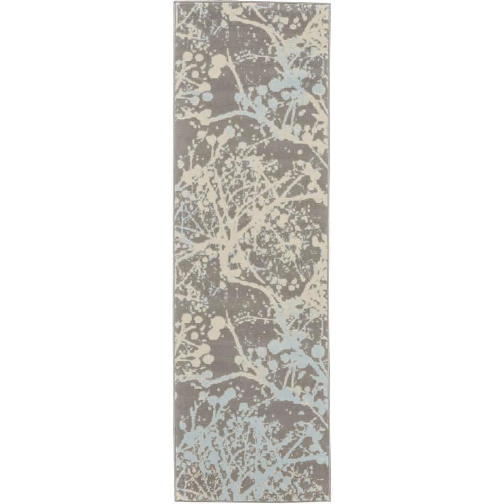Jubilant Grey 2 ft. x 7 ft. Moroccan Farmhouse Kitchen Runner Area Rug price history on PriceWatchPro