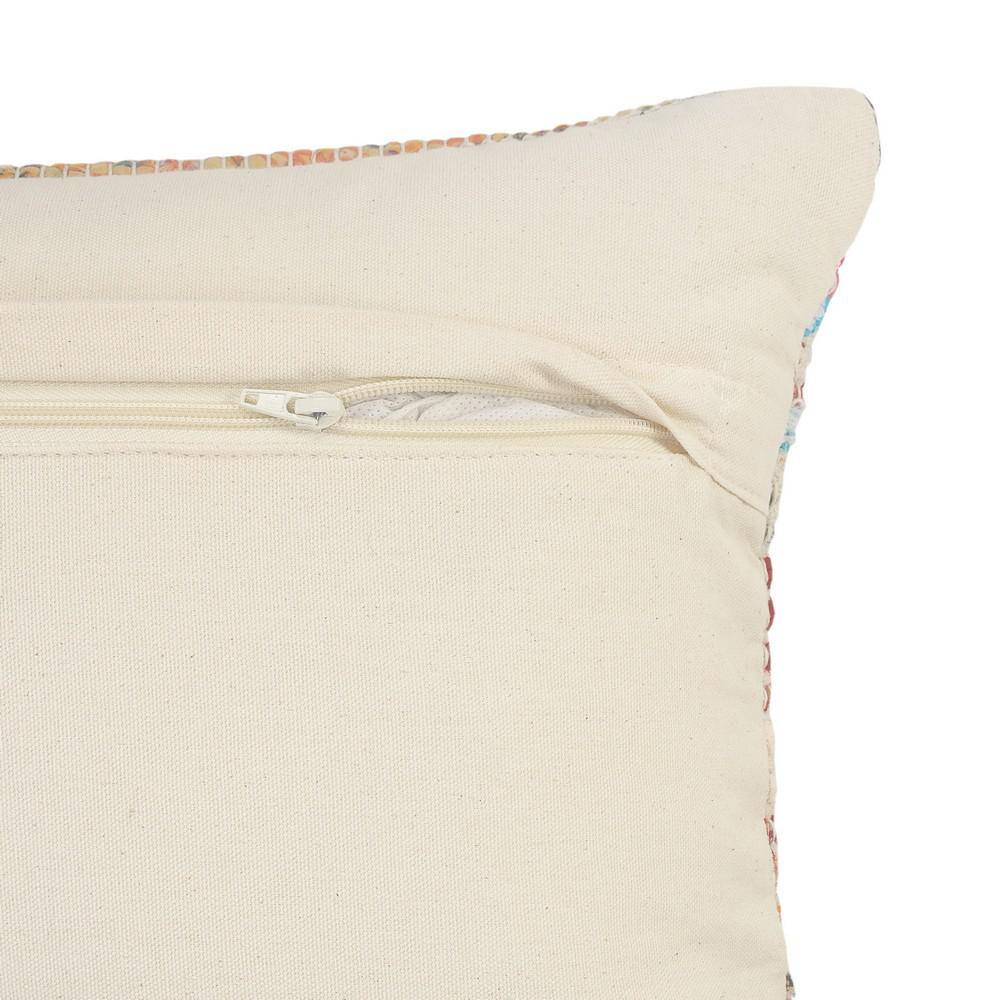Ox Bay Cailee Diamond Chevron Throw Pillow, 14" x 36" Reactangle, Multi-color & White, Count per Pack 1