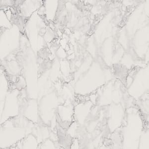 White Marble 8.5 mm T X 9.6 in W Waterproof Laminate Flooring(25.43 sq. ft./case)