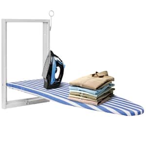 Wall-Mounted Foldable Ironing Board - Ironing Station for Home, Apartment and Small Spaces