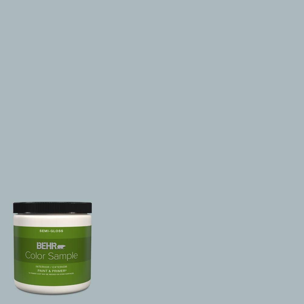BEHR PREMIUM PLUS 8 oz. N4703 Half Sea Fog SemiGloss Interior