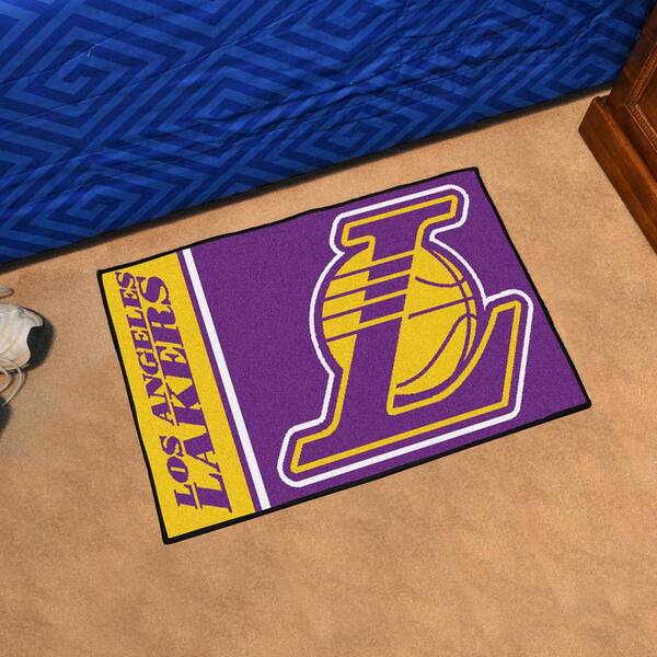 Fanmats Nba Los Angeles Lakers Purple 2, Lakers Area Rug