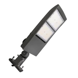 i9 5th GEN 300- Watt Equivalent Integrated LED Gray Area Light 5000 K