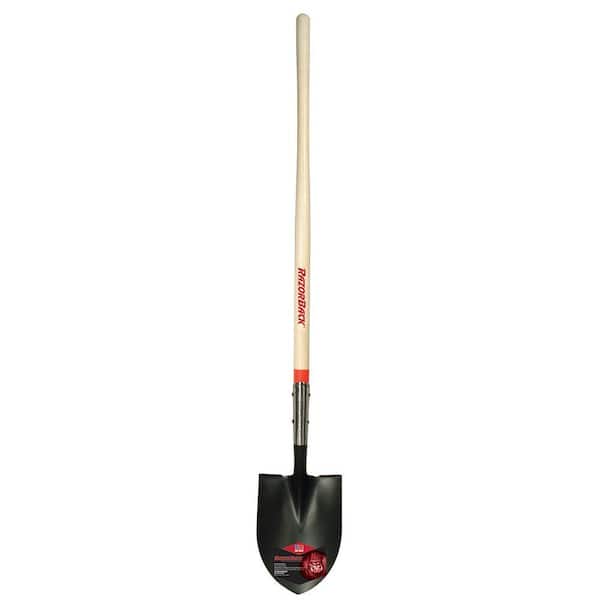 Razor-Back 48 in. Wood Handle Digging Shovel