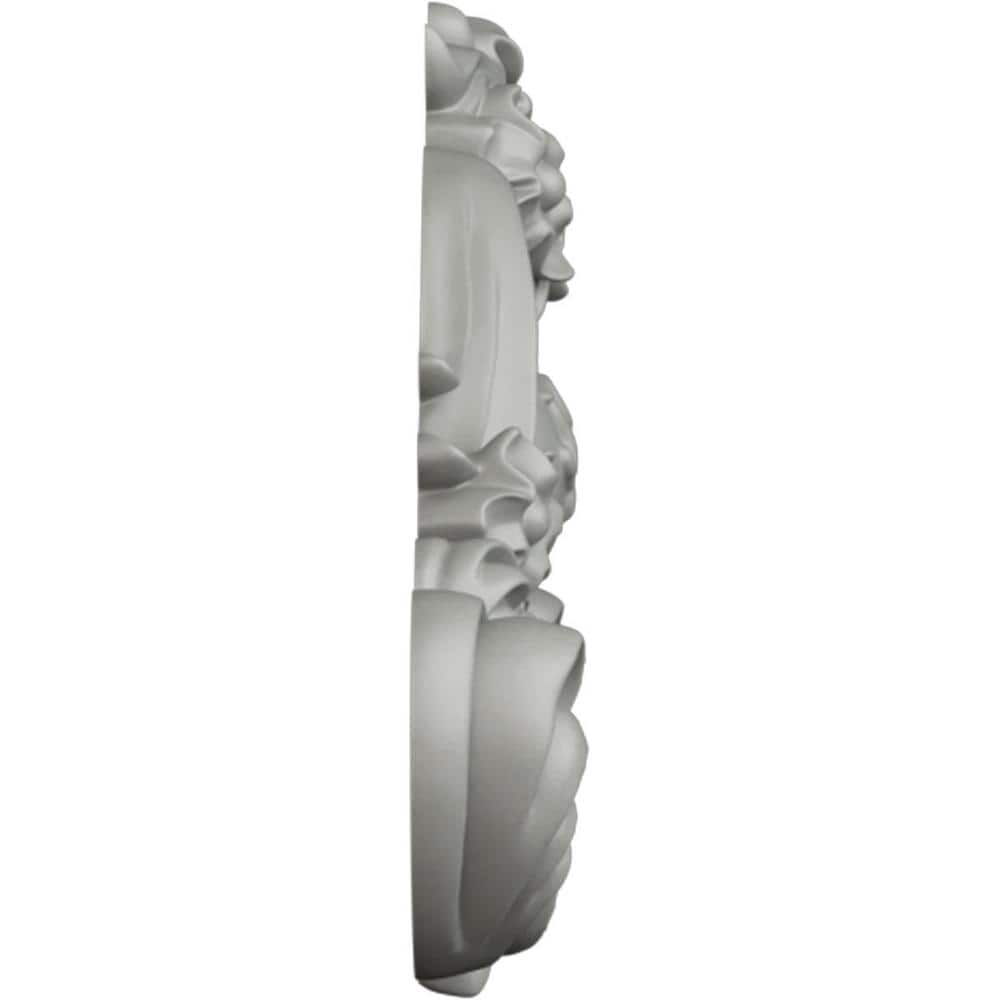 Modena 12'' H x 30.5'' W White Polyurethane Architectural Onlay