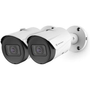2-Pack 5MP Wired Outdoor Bullet POE IP Security Camera 2-Pack-IP5M-B1186EW-28 mm White