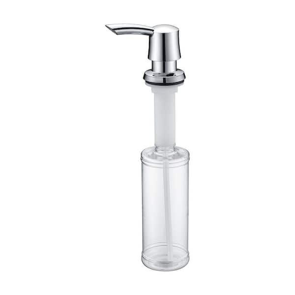 Expedition 16 in. 1-Handle Pull-Down Sprayer Kitchen Faucet in Chrome with 1.8 GPM Flow, Dual Spray and Soap Dispenser