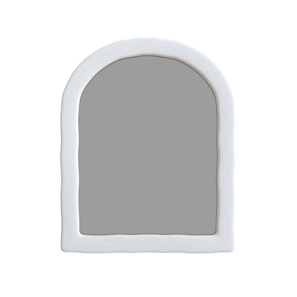 Glass Warehouse Thea 38 in. W x 47 in. H Framed Arched Vanity Mirror in