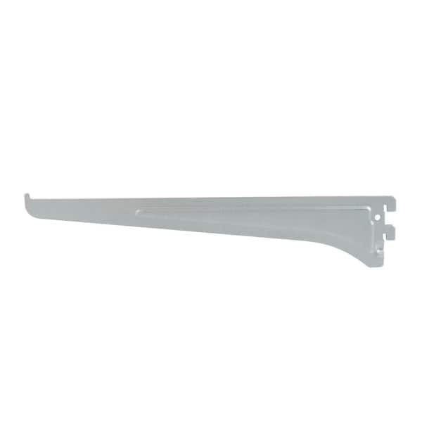 12 in. Steel Light Duty Shelf Bracket-Stainless
