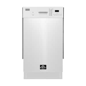 Polo 18 in. Built-in Tall Tub Dishwasher White