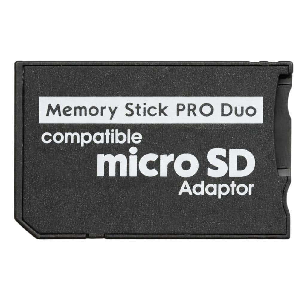 Single slot MicroSDHC, Micro SD to Memory Stick Pro Duo Adaptor