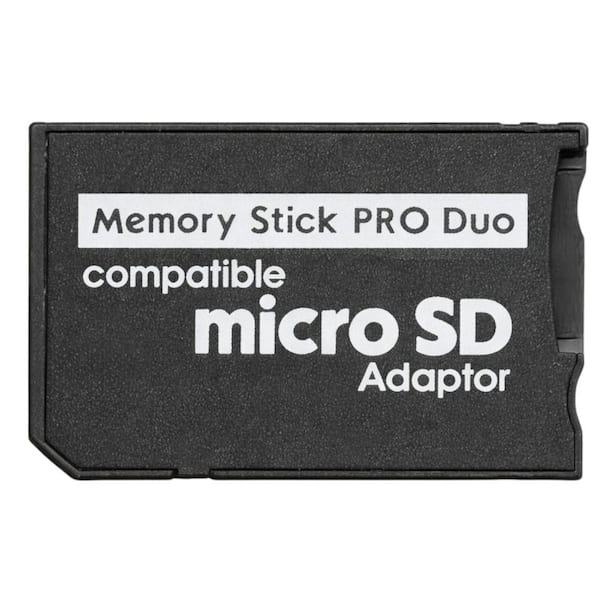 Single slot MicroSDHC, Micro SD to Memory Stick Pro Duo Adaptor