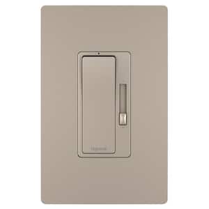 radiant 450-Watt Single Pole/3-Way LED/CFL/Incandescent Dimmer with Wall Plate, Nickel