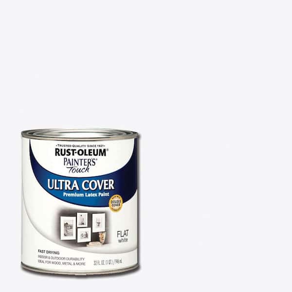 Rust-Oleum Testors 1168TT ¼ fl. oz. Flat White Enamel Paint