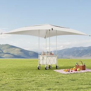 Folding 150L Steel Wagon Cart with Oversized Canopy only 6.00: eDeal Info
