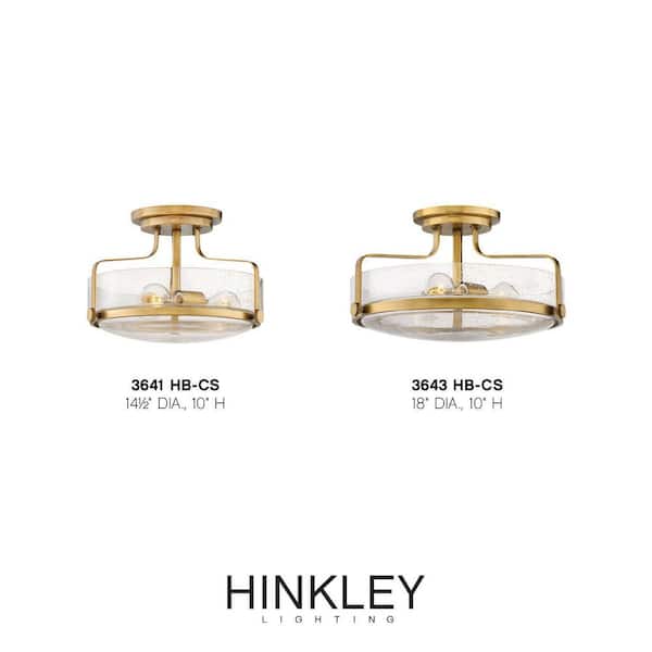 HINKLEY Hinkley Harper Medium Semi-Flush Mount Ceiling Light
