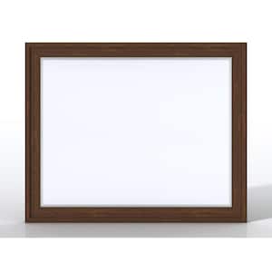 Addison 48 in. W x 39 in. H Rectangular Framed Wall Mirror in Glossy White