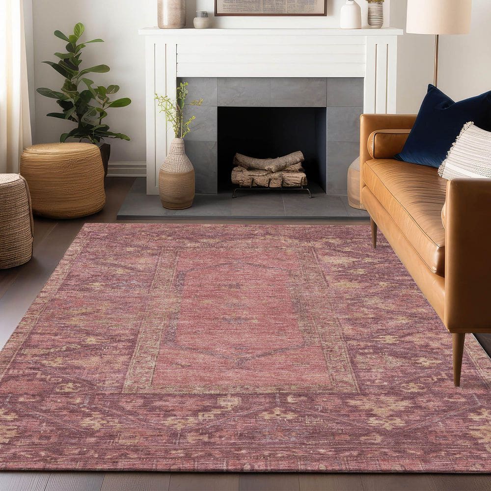 Chantille Machine Washable Indoor/Outdoor Abstract ACN1727 Blush 10 ft. x 14 ft. Area Rug price history on PriceWatchPro