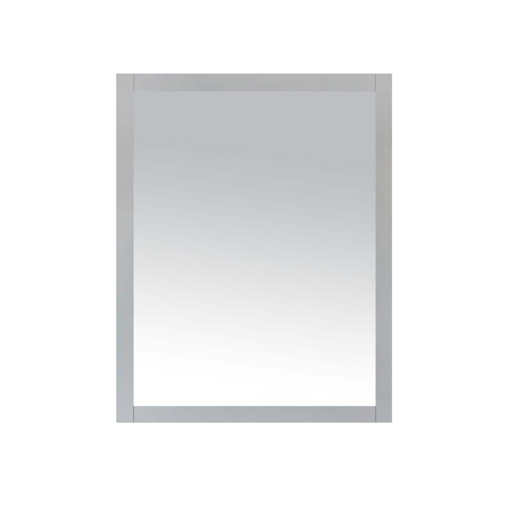 OVE Decors Tahoe 28 in. x 36 in. Framed Wall Mirror in Dove Gray -  15VMR-TAHO28-039