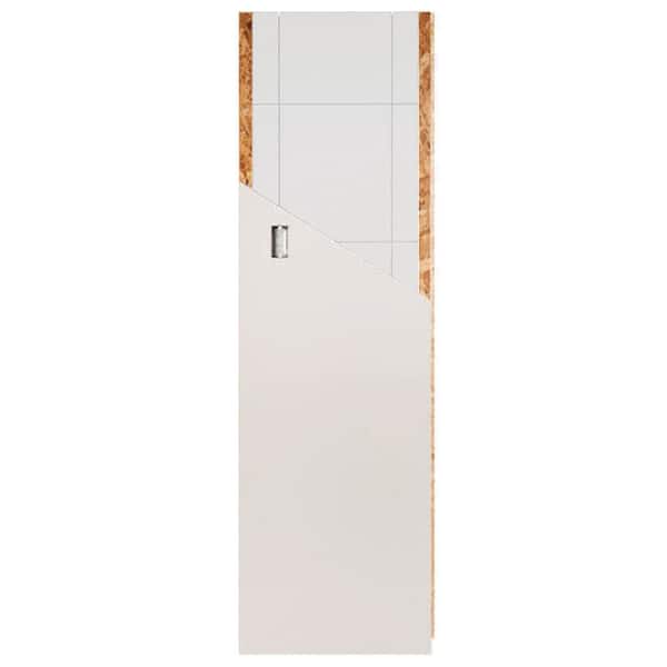 DRICORE SMARTWALL 4 in. x 2 ft. x 8 ft. All-in-One Wall Panel with Light Switch Box
