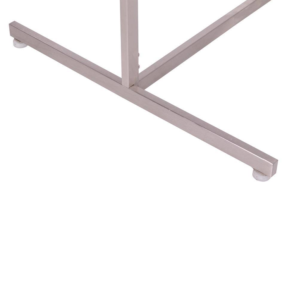 Adjustable Satin Nickel Ballet Bar Garment Rack