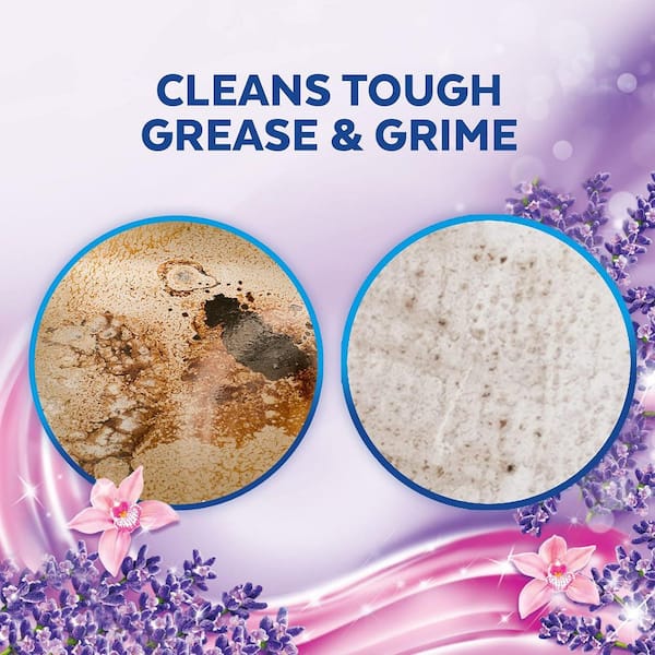Clean & Fresh 144 oz. Lavender & Orchid Scent Pourable Disinfecting All-Purpose Cleaner