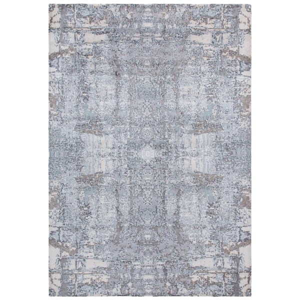 Centennial 6 ft. x 9 ft. Lavender Abstract Area Rug