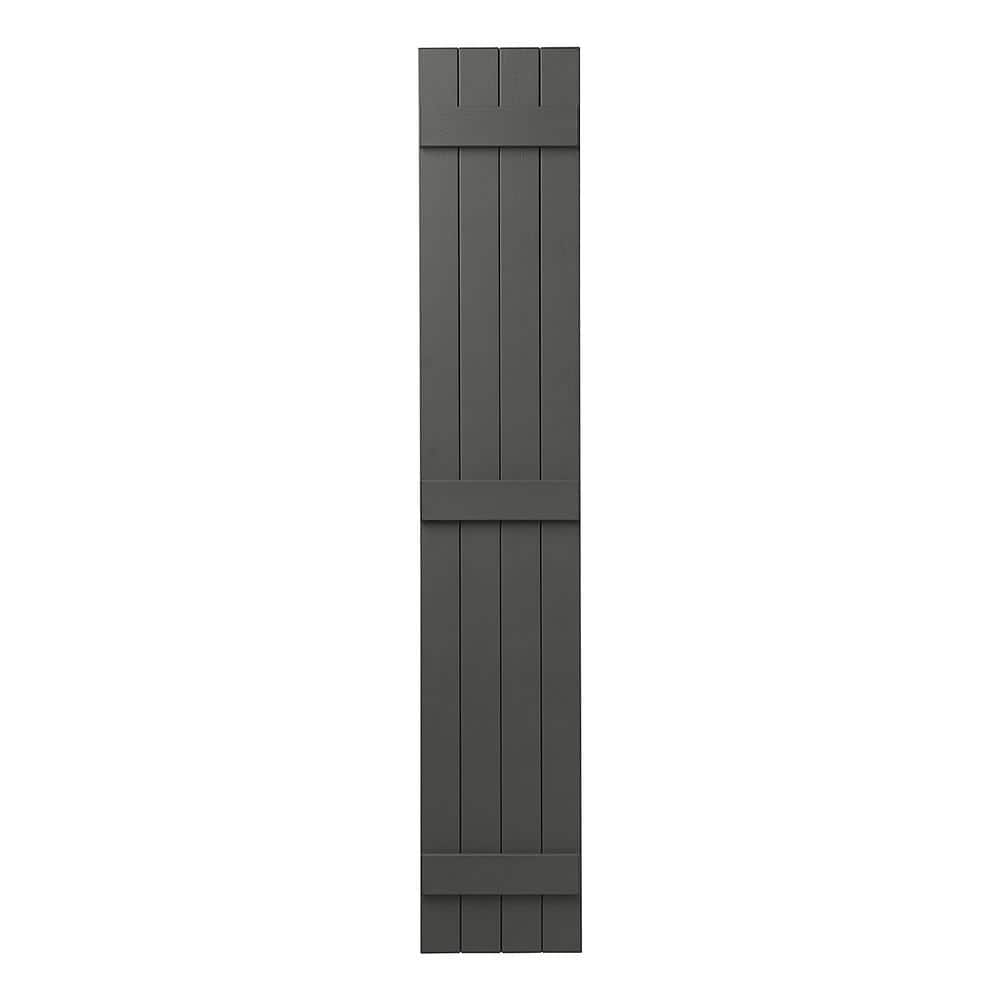 Ply Gem 15 in. x 75 in. Polypropylene 4Board Closed Board and Batten
