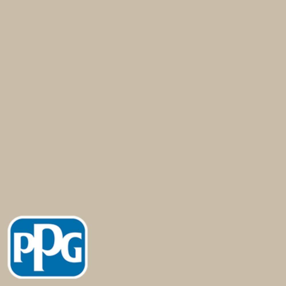 Glidden Diamond 1 gal. #HDPPGWN58U River Birch Beige Satin Exterior  One-Coat Paint with Primer HDPPGWN58UX-01SA