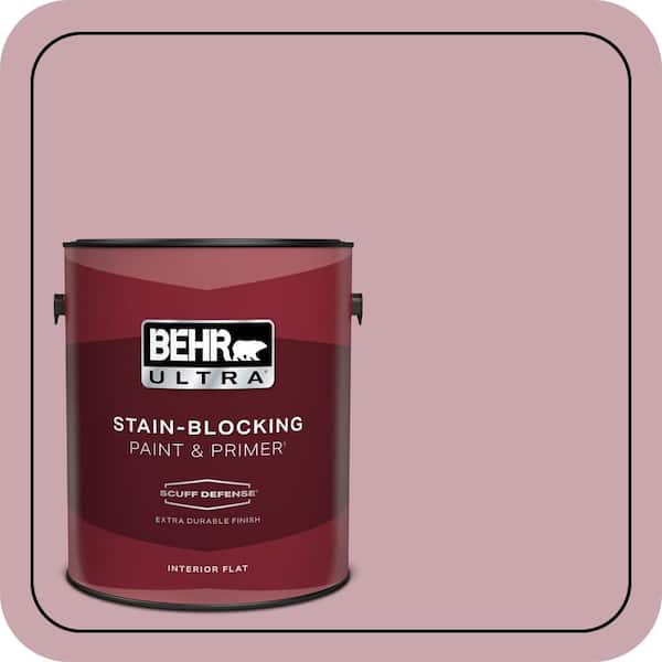 BEHR ULTRA 1 gal. #MQ1-04 Dutchess Dawn Extra Durable Flat Interior Paint & Primer